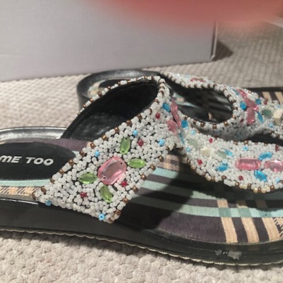 Me Too beaded sandals - Picture 2 of 4